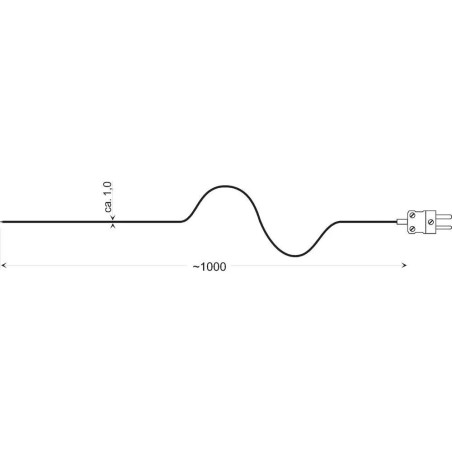Sonde GTF300 – Fil métallique ultra-rapide pour mesure de surface GMH3330 / GMH3350