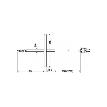Sonde GGF200 – Pour produits surgelés, à visser sans préperçage