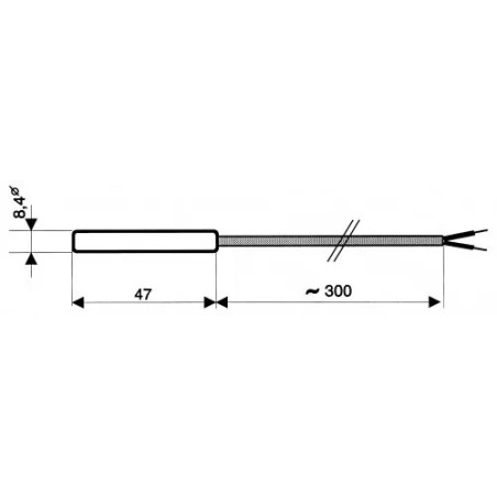 Sonde universelle GMF30/210 – Air, immersion et contact – Capteur KTY81-210