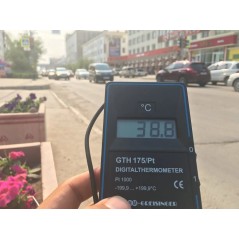 Thermométre de poche numérique de précision avec sonde de pénétration GTH 175 PT-E