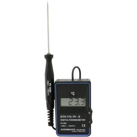 Thermométre de poche numérique de précision avec sonde de pénétration GTH 175 PT-E