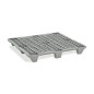 Palette industrielle BASIC 1210-O9 – Légère, empilable 1200x1000, surface antidérapante