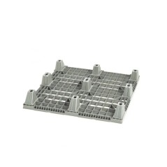Palette industrielle BASIC 1210-O9 – Légère, empilable 1200x1000, surface antidérapante