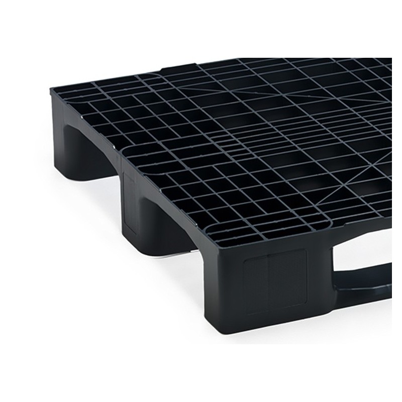 Palette européenne LOGIC 1208-G3 – monobloc, réutilisable, charges modérées, 1200x800 mm