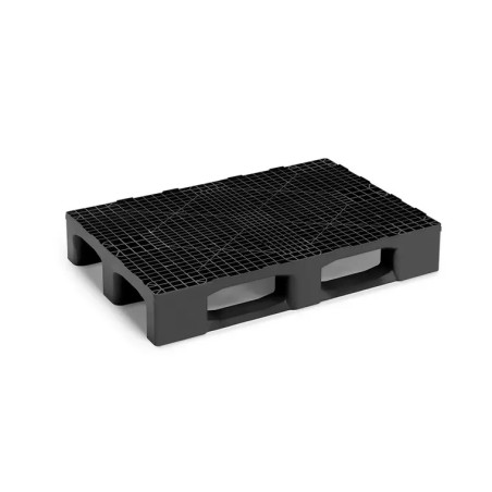 Palette Plastique Européenne Monobloc LOGIC PRO 1208-G3 – 1200x800 mm – Charge lourde 7 500 kg – 435 packagings recyclés