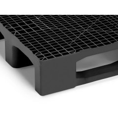 Palette Plastique Européenne Monobloc LOGIC PRO 1208-G3 – 1200x800 mm – Charge lourde 7 500 kg – 435 packagings recyclés