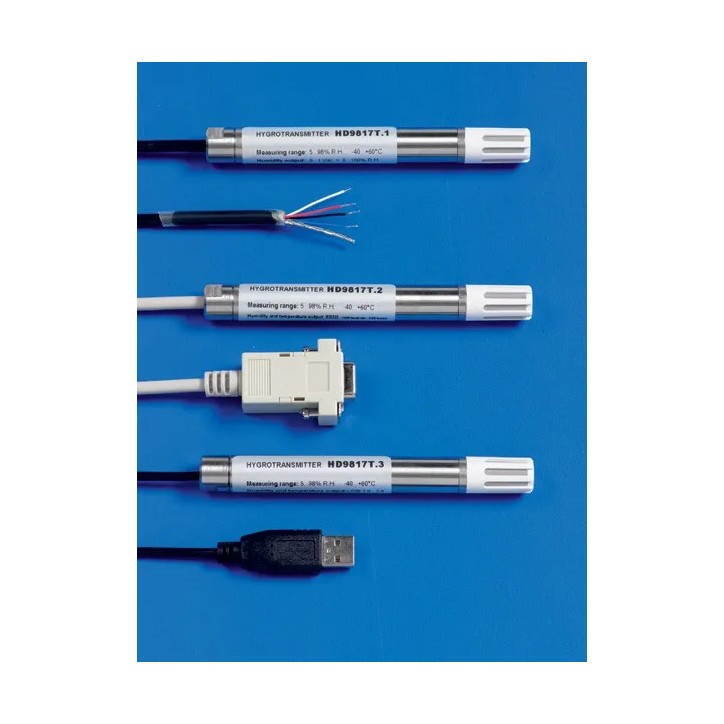 TRANSMETTEURS DE TEMPÉRATURE ET D'HUMIDITÉ