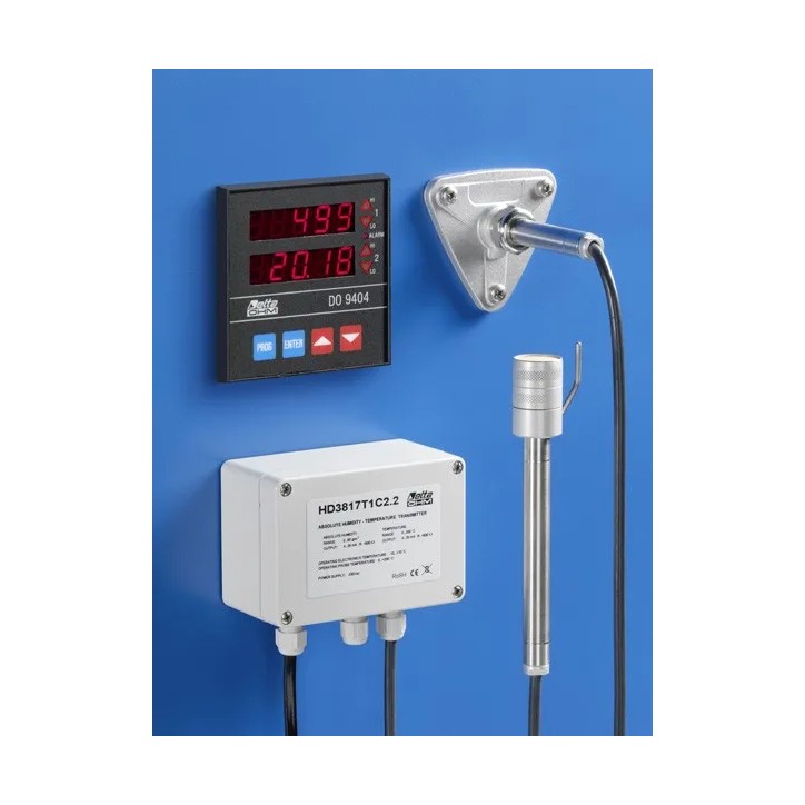 Transmetteur actif d’humidité absolue et température Transmetteur actif d’humidité absolue et température