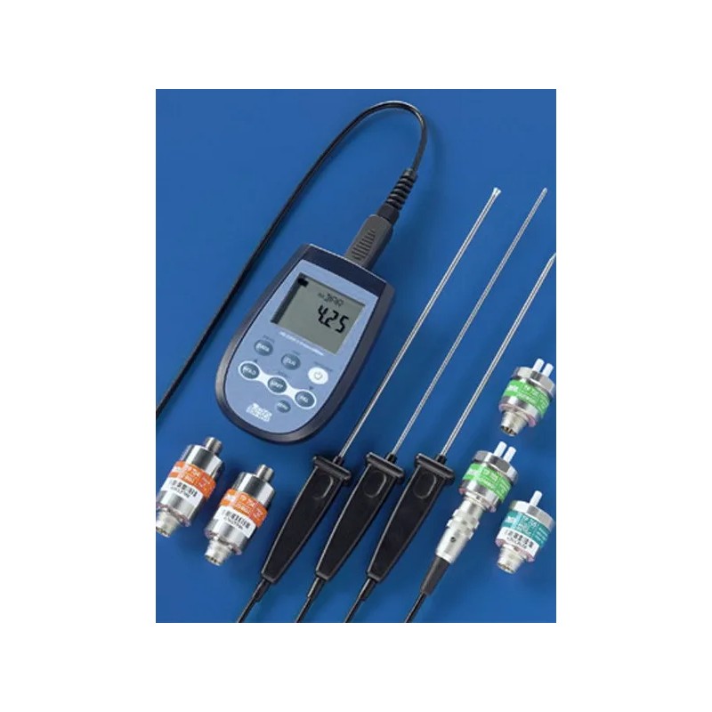 Le HD2304.0 est un instrument portatif à deux entrées avec écran LCD de grande dimension