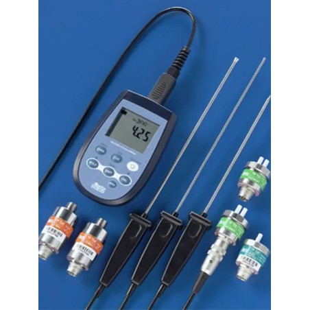 Le HD2304.0 est un instrument portatif à deux entrées avec écran LCD de grande dimension