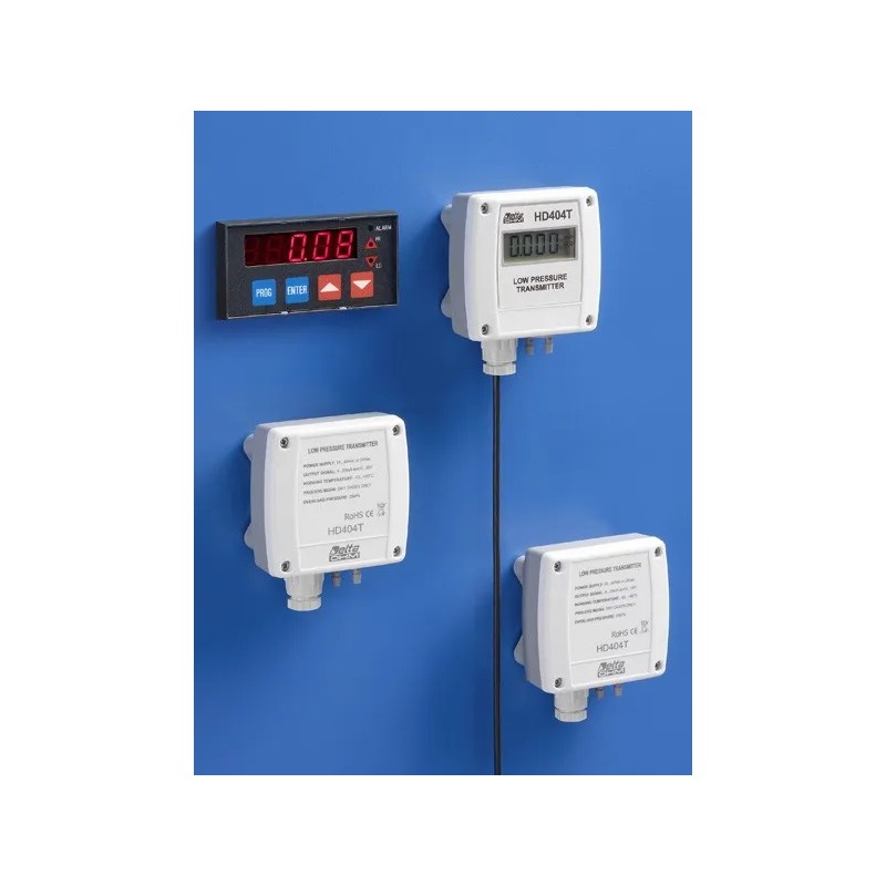 HD404T - HD404ST Transmetteurs de pression très faible