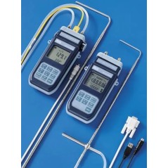 MICROMANOMETRES AVEC TUBE DE PITOT - THERMOMETRES PORTATIFS