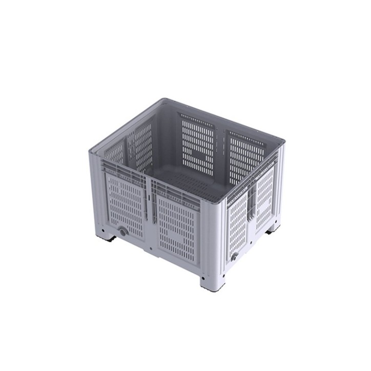 Caisse-palette rigide ouverte de 4 pieds et grand volume