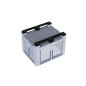 Caisse-palette rigide ouverte de 2 semelles et grand volume