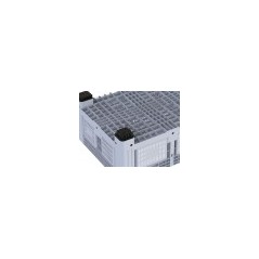 Caisse-palette rigide ouverte de 4 pieds et faible hauteur