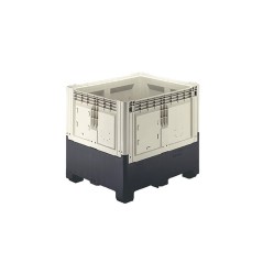 Conteneur industriel pliant de 4 pieds et grand volume