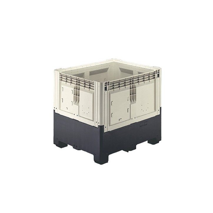 Conteneur industriel pliant de 4 pieds et grand volume