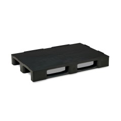 Palette Plastique Européenne Monobloc – 2 Semelles – FLAT 1208-C9 / C2 / C3