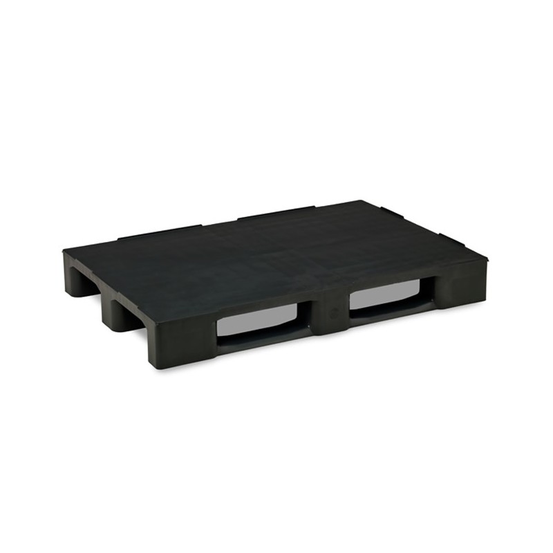 Palette Plastique Européenne Monobloc – 2 Semelles – FLAT 1208-C9 / C2 / C3