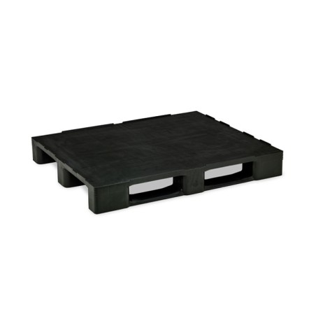 PALETTE INDUSTRIELLE LOGISTIQUE FERMÉE 3 SEMELLES