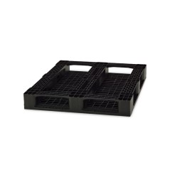 Palette Plastique Industrielle Monobloc – FLAT 1210 (5 Semelles)