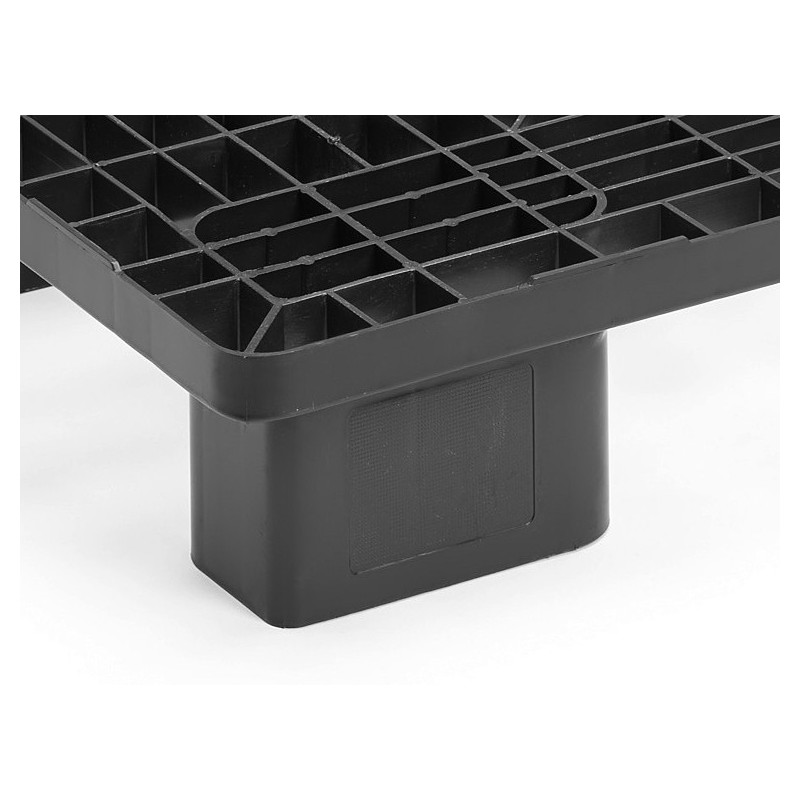 Palette Plastique Industrielle Monobloc – LOGIC 1311 (9 Pieds)