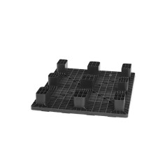 Palette Plastique Industrielle Monobloc – LOGIC 1311 (9 Pieds)