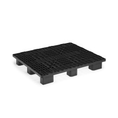 Palette Plastique Industrielle Monobloc – LOGIC 1311 (9 Pieds)