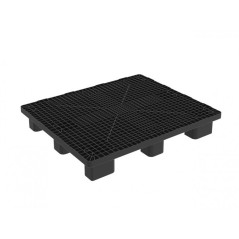Palette Plastique Industrielle Monobloc – LOGIC PRO 1311 (1300x1100 mm, 9 pieds)