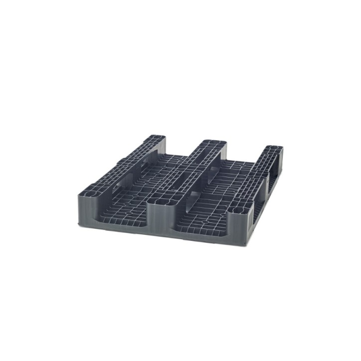 PALETTE EUROPÉENNE LOGISTIQUE FERMÉE 3 SEMELLES ANTISTATIQUE