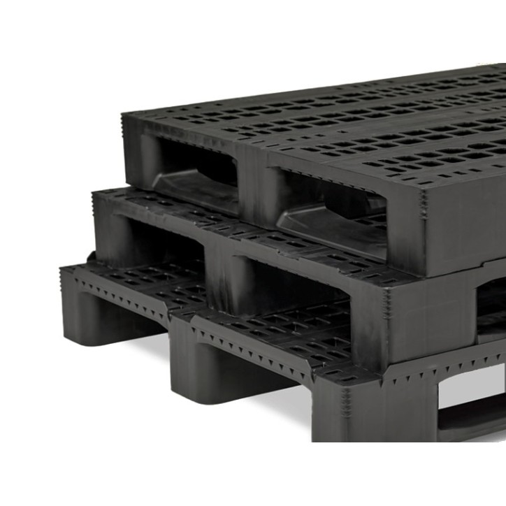 PALETTE INDUSTRIELLE À 3 SEMELLES RENFORCÉE 5 TUBES PALETTE INDUSTRIELLE À 3 SEMELLES RENFORCÉE 5 TUBES