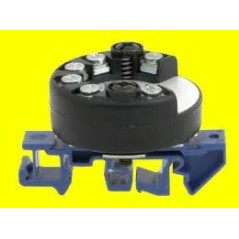 Convertisseur de mesure de températures avec adaptateur sur rail