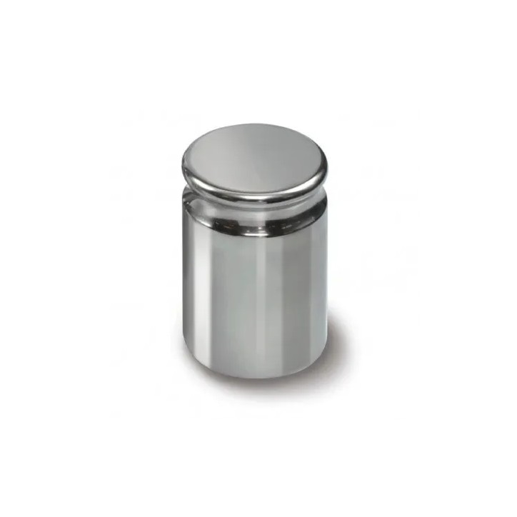 Poids individuel cylindrique en inox poli - Classe E2