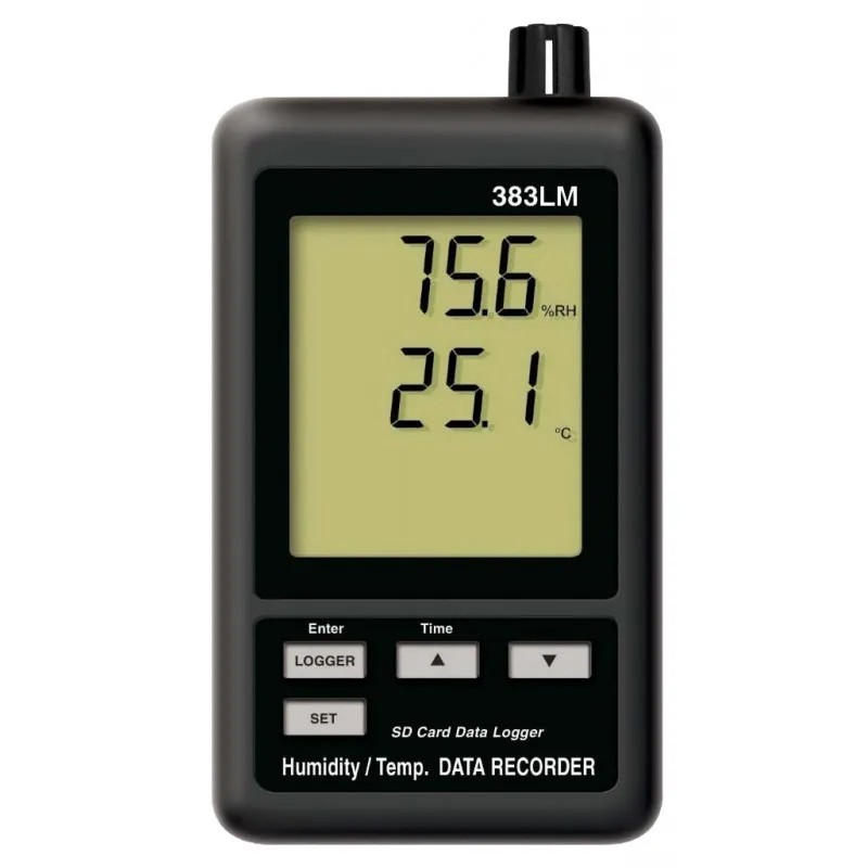 383LM Enregistreur thermo hygromètre SD GHM Metrologie Maroc