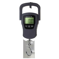 Crochet peseur de dimensions réduites idéal pour peser le bagage