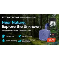 FOTRIC TD2 Geek – Imageur acoustique pour smartphone