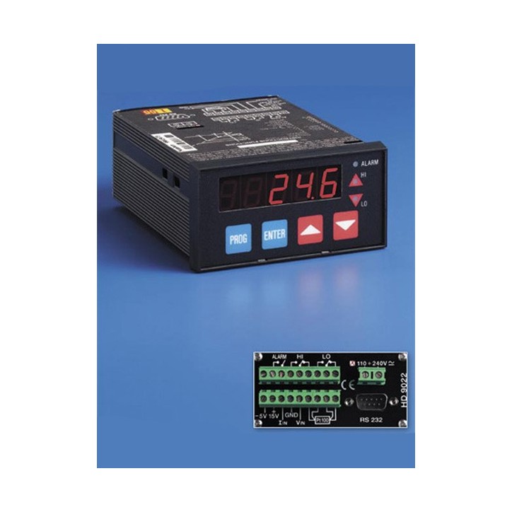 INDICATEUR A MICROPROCESSEUR CONFIGURABLE INDICATEUR A MICROPROCESSEUR CONFIGURABLE