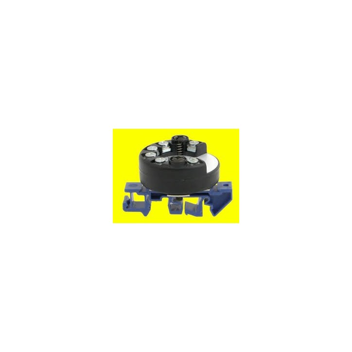 Convertisseur de mesure de températures avec adaptateur sur rail