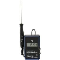 Thermométre de poche numérique de précision avec sonde de pénétration GTH 175 PT-E