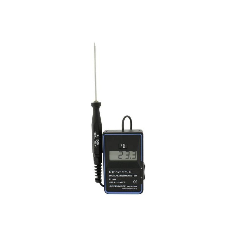 Thermométre de poche numérique de précision avec sonde de pénétration GTH 175 PT-E