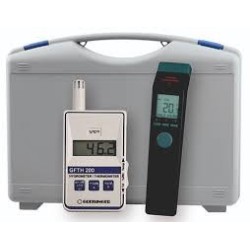 Thermomètre Infrarouge GFTB 200 SET – Détection de Moisissures et Humidité
