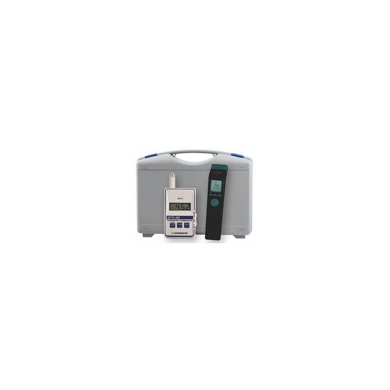 Thermomètre Digital Infrarouge GIM 530 MS - Double Usage (-50°C à +530°C) avec Mallette de Transport