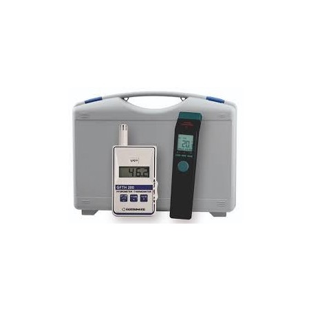 Thermomètre Digital Infrarouge GIM 530 MS - Double Usage (-50°C à +530°C) avec Mallette de Transport