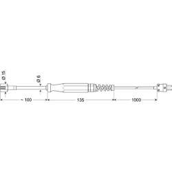 Sonde de surface pour des mesures ultrarapides de température