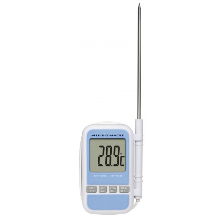 Thermomètre - sonde de poche - Grand affichage - Alarme température.