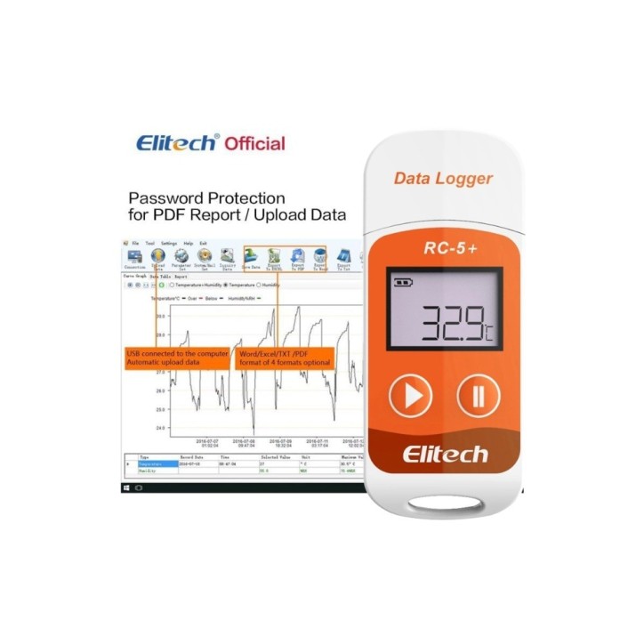 Enregistreur de température Data Logger Enregistreur de température Data Logger